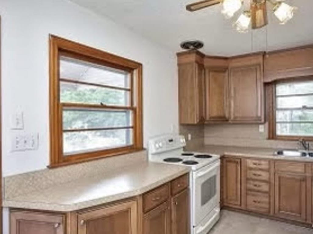 White Oak Kitchen.